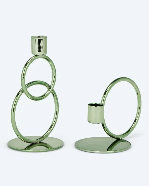 Best Kerzenständer "Ringe", 2tlg. Dekoration