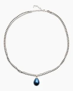 Clearance Kette + Anhänger mit MK-Perle Halsketten & Colliers