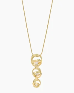 Hot Kette + Anhänger mit Zirkonia Halsketten & Colliers
