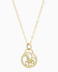Discount Kette mit Sternzeichen-Anhänger Halsketten & Colliers