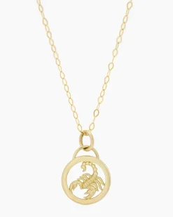 Discount Kette mit Sternzeichen-Anhänger Halsketten & Colliers