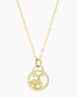 Discount Kette mit Sternzeichen-Anhänger Halsketten & Colliers