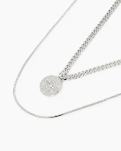 Online Ketten-Set, 2tlg. mit Vario-Clip Halsketten & Colliers