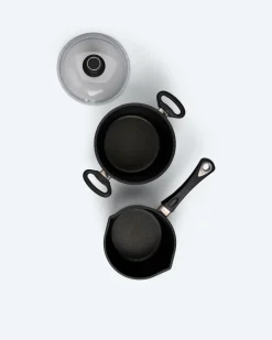 Sale Koch- & Milchtopfset, 3tlg. Töpfe & Pfannen