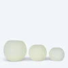 Clearance Kugelkerzen-Set, 3tlg. Dekoration