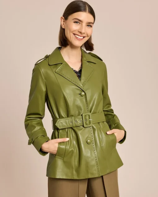 Sale Kurzmantel mit Ziernähten Jacken & Mäntel