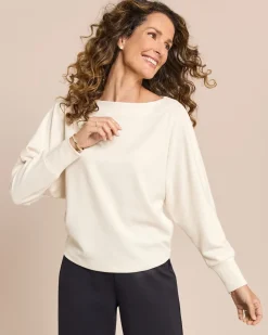 Hot Kuschelshirt mit Fledermausarm Shirts & Tops