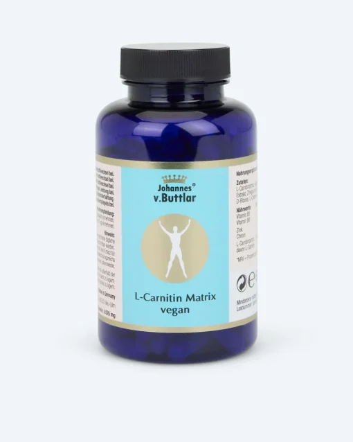 New L-Carnitin Matrix vegan, 120 Kps. Nahrungsergänzung