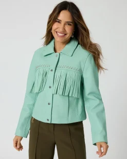 Online Lederjacke mit Fransen Jacken & Mäntel