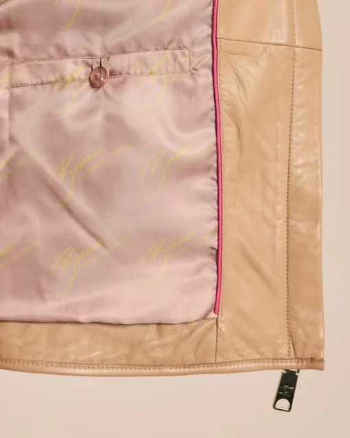 New Lederjacke mit Steppung Jacken & Mäntel