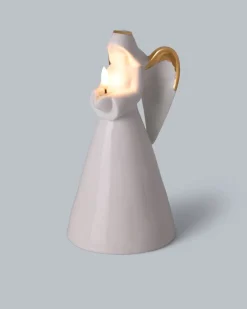 Discount LED-Porzellan-Engel Deluxe Dekoration