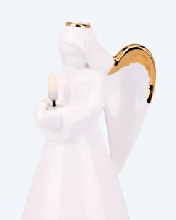 Discount LED-Porzellan-Engel Deluxe Dekoration