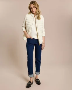 Lux Sweat Ottoman Jersey 3/4-Arm Shirts & Tops