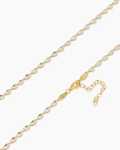 New Magic Heringbone-Collier Halsketten & Colliers