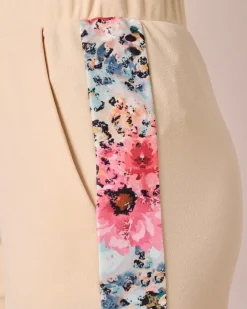 New Marlenehose mit bedrucktem Streifen Hosen
