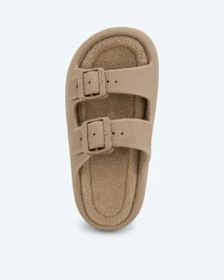 New Marshmallow Pantolette Frottee Schuhe