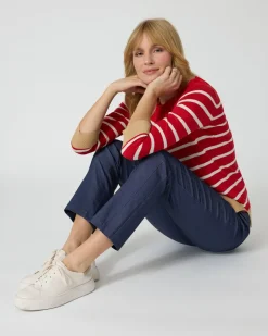 Clearance New Classic Bengalin Hose in Mélange/Jeans-Optik Hosen