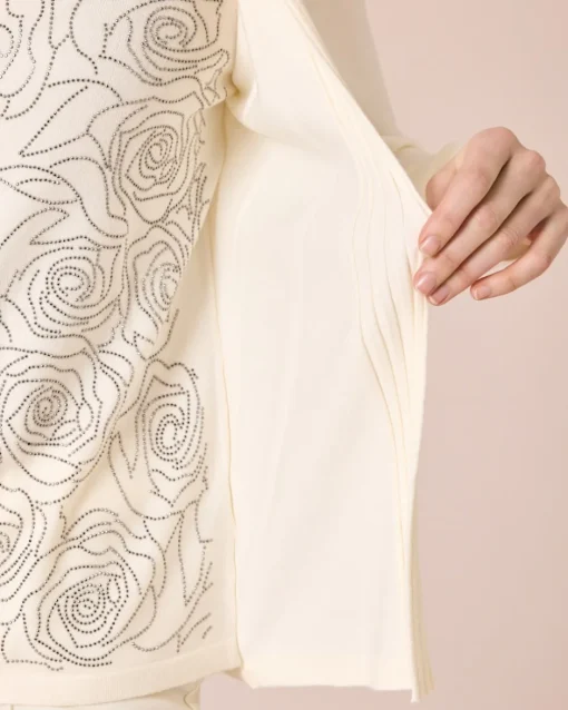 Sale Oberteil in Twin-Set-Optik Strickware