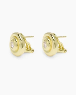 Discount Ohrclipstecker mit Zirkonia Ohrringe