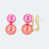 Online Ohrclipstecker MK-Perle 10mm & 8mm Ohrringe
