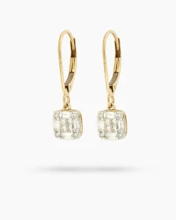 Best Ohrhänger mit Diamanten 0,50 ct Ohrringe