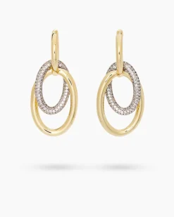 Discount Ohrhänger mit Zirkonia Ohrringe