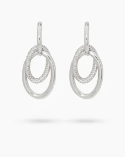 Discount Ohrhänger mit Zirkonia Ohrringe