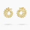 Clearance Ohrstecker im Blätterdesign Ohrringe