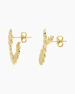 Clearance Ohrstecker im Blätterdesign Ohrringe