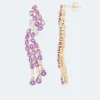 Sale Ohrstecker mit Amethyst Ohrringe