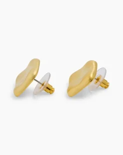 Best Ohrstecker mit gebürstetem Finish Ohrringe