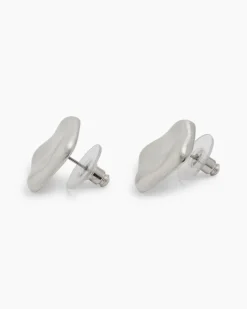 Best Ohrstecker mit gebürstetem Finish Ohrringe