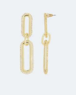 Ohrstecker mit Kristallen Ohrringe