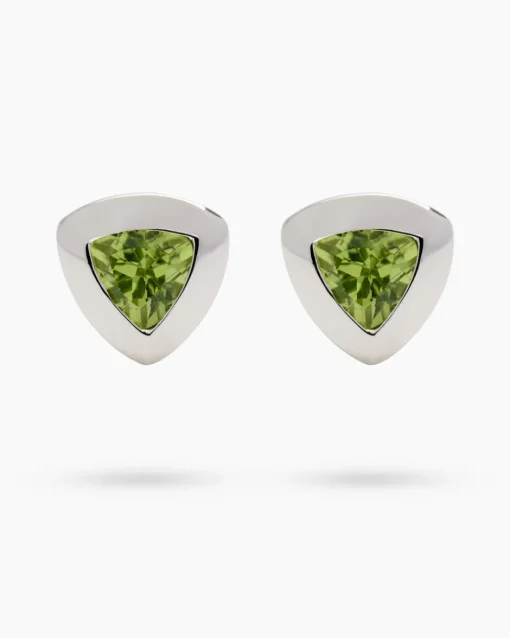 Best Ohrstecker mit Peridot Ohrringe