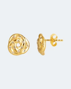 Hot Ohrstecker mit Topas Ohrringe