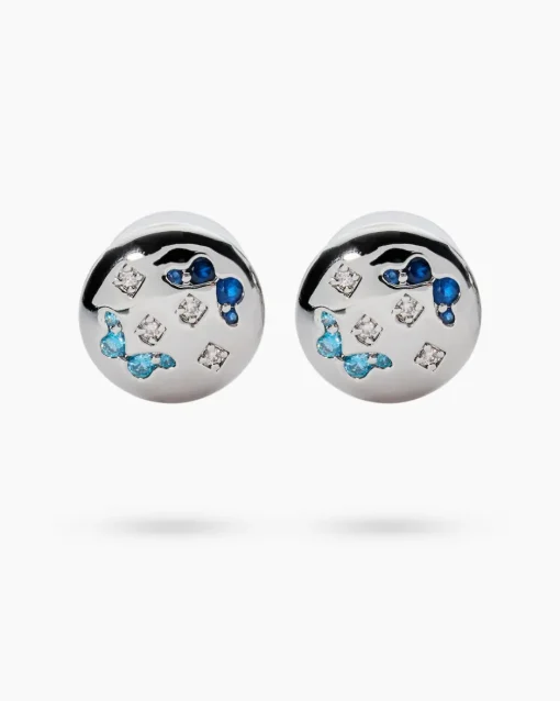 Hot Ohrstecker mit Zirkonia Ohrringe