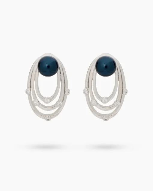 Ohrstecker MK-Perle 7 mm & ZIrkonia Ohrringe