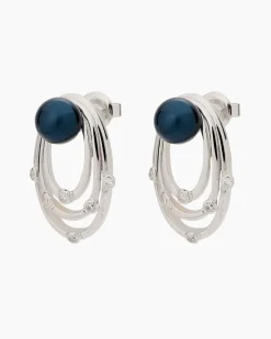 Ohrstecker MK-Perle 7 mm & ZIrkonia Ohrringe