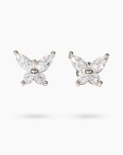 Online Ohrstecker "Schmetterling" mit Zirkonia Ohrringe