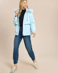 Best Outdoor Jacke mit Webpelz Jacken & Mäntel