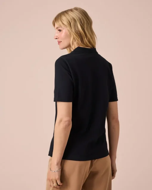 Online Poloshirt aus Piqué Shirts & Tops