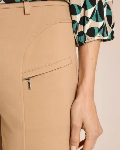 Sale Ponte Hose mit raffinierter Naht Hosen