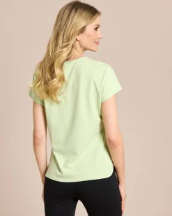 New Ponte Shirt mit Halbarm Shirts & Tops