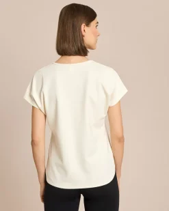 New Ponte Shirt mit Halbarm Shirts & Tops