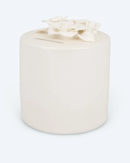 Clearance Porzellan Spardose "Blume" Dekoration