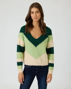 Best Pullover im Color-Mix Strickware