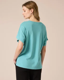 Hot Pullover mit Cut-Outs am Ausschnitt Strickware