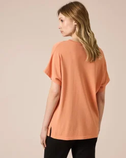 Hot Pullover mit Cut-Outs am Ausschnitt Strickware