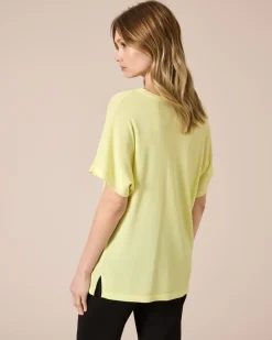 Hot Pullover mit Cut-Outs am Ausschnitt Strickware