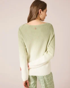 Clearance Pullover mit Farbverlauf Strickware